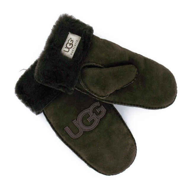 Moufles femme UGG Logo Mitten