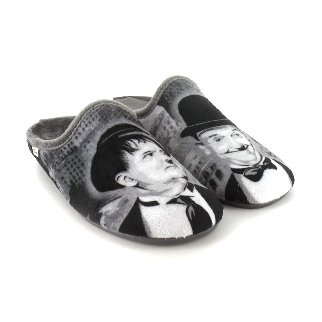 chausson mules homme Laurel et Hardy La Maison de l'espadrille  6770