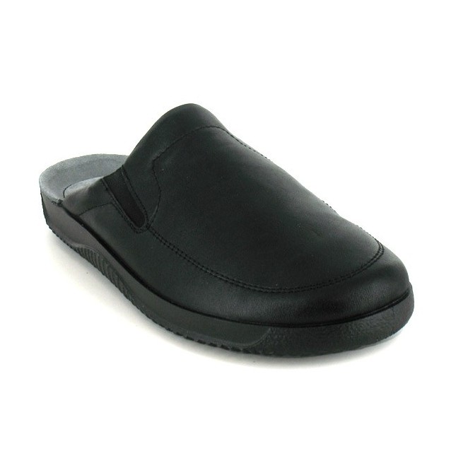 Chaussons mules en cuir  Homme ROHDE 2776