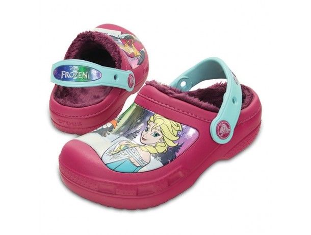 Elsa crocs hotsell