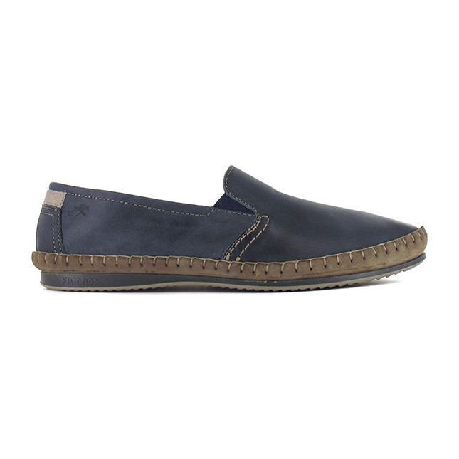 Mocassins confortables en cuir  Homme Fluchos