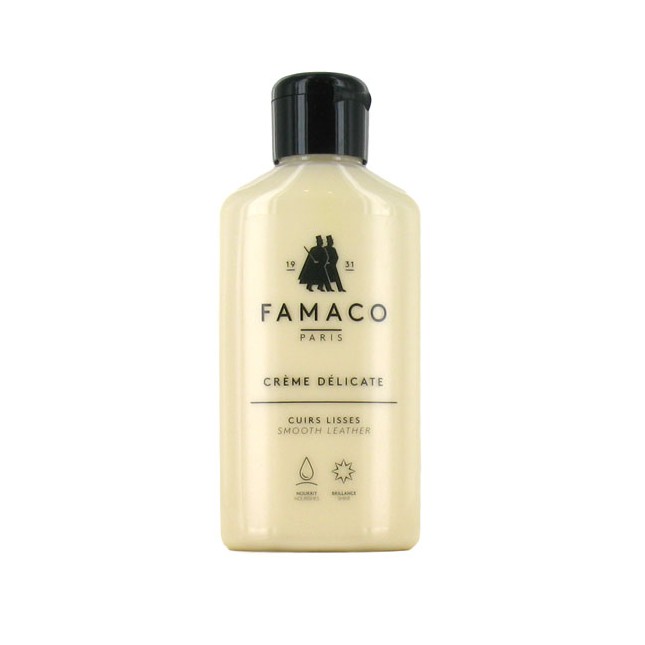 Crème délicate entretien de la chaussure FAMACO Crème Délicate 125mL