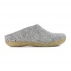 Chausson mule en laine vierge homme femme  GLERUPS Slip On Leather