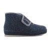 Chaussons montants fourrés pieds sensibles pour femme Schawos N°2060/24
