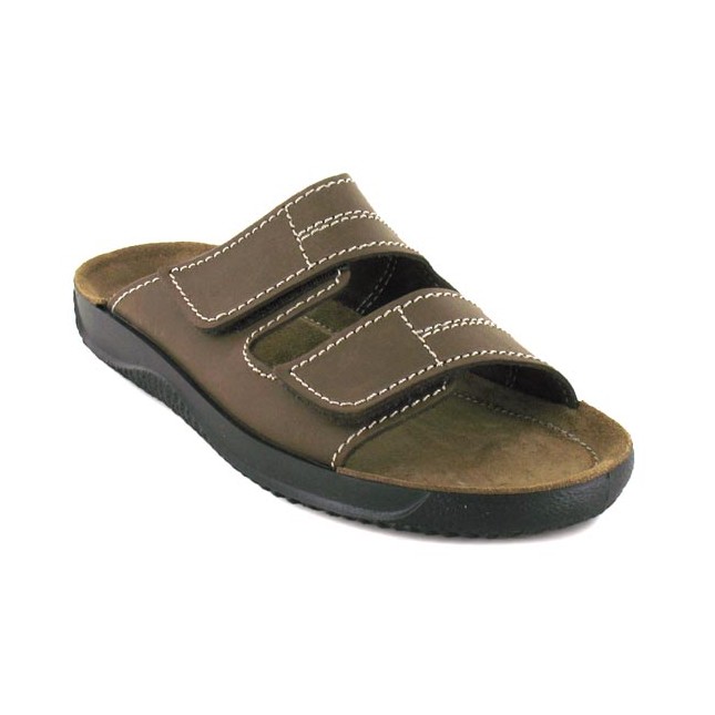 Mule homme cuir Rohde N°1987