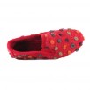 chaussons fermés confortables  femme Semelflex violaine