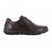 chaussure de ville homme noir velcro 42266/00