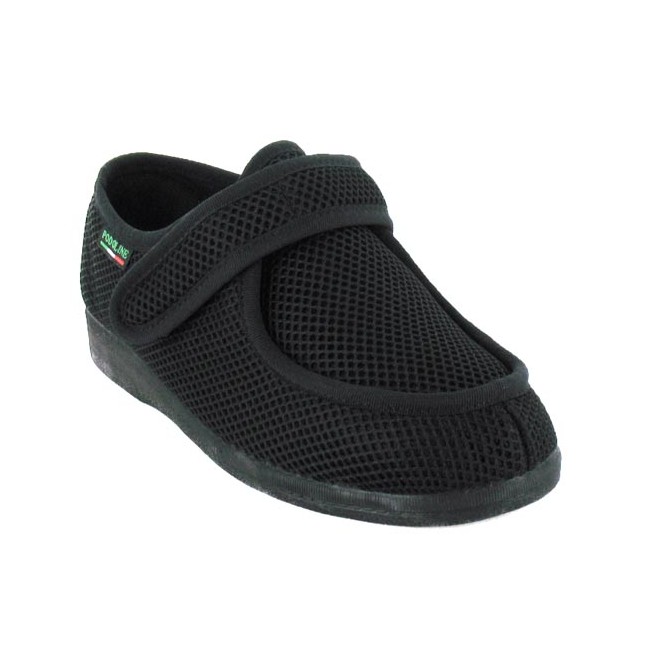 chaussons velcro pieds sensibles PODOLINE NOA