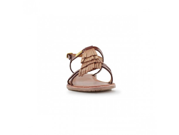 sandales femme en cuir marron les tropeziennes Belie