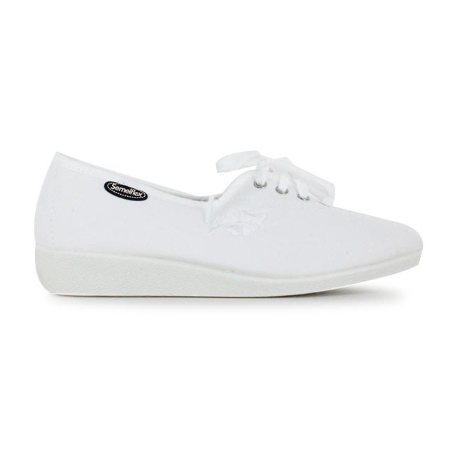 Chaussures femme à lacets en toile SEMELFLEX Java 2
