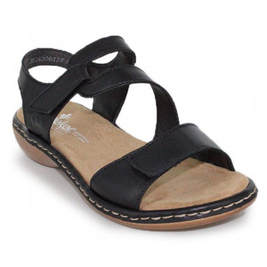 Sandales Velcro femme RIEKER Cristallino 659C7