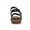 Sandales Velcro femme RIEKER Cristallino 659C7