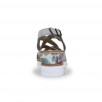 sandales femme confortables talon compensé Rieker Mosaik V3809