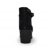 bottines femme noir à talon IMAC 82532
