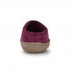 Chausson mule en laine vierge homme femme  GLERUPS Slip On Leather