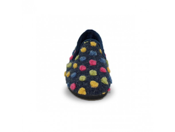 chaussons fermés confortables  femme Semelflex violaine