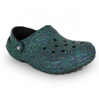 sabots crocs femme fourrés CROCS Classic Glitter Lined