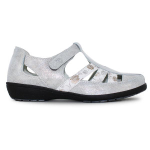 Remonte Sandales Mocassins Femme D0Q50 – Chaussures Confortables à Talon Compensé 4 Cm, Semelle Amovible, Style Élégant Et Décontracté