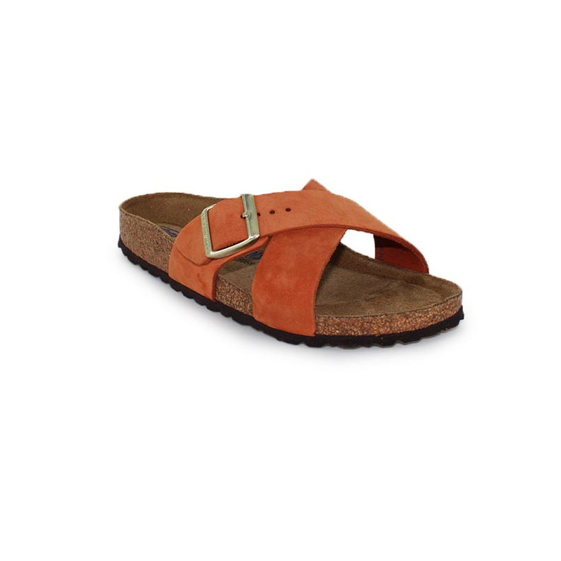 Siena Nubuck BIRKENSTOCK Femme taille 41 Orange CHAUSSMART