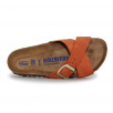 Mule en nubuck orange  Birkenstock Siena