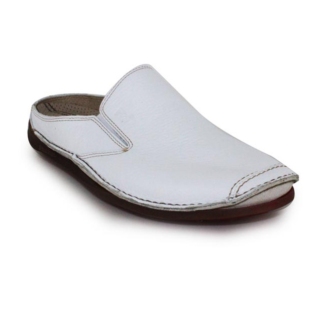 Chaussure mule homme cuir 2025