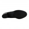 bottine noire confort femme caprice 25347