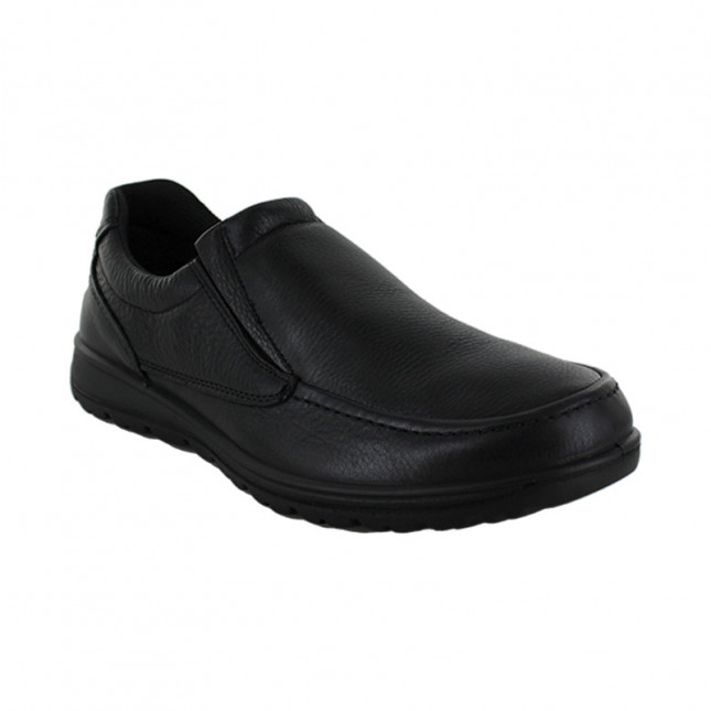 mocassins de ville confortables noir homme 42265/00