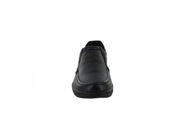 mocassins de ville confortables noir homme 42265/00
