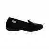 Chaussons noirs femme la maison de l'espadrille  6143