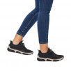 Chaussures noires femme rieker  Wildebuk 45913