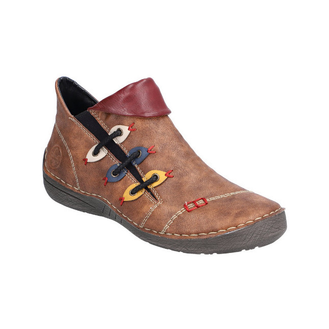 Boots zip femme Montenegro 72581