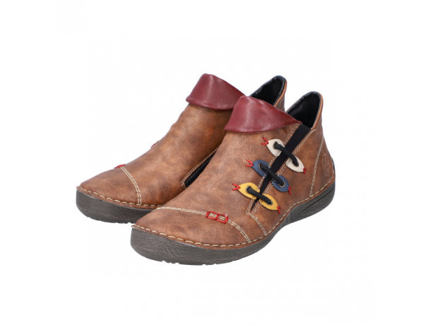 Boots zip femme Montenegro 72581