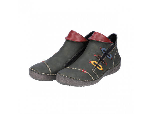 Boots zip femme Montenegro 72581