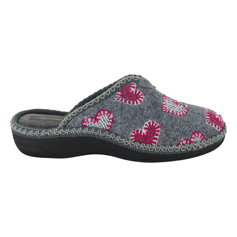 chaussons mules femme Semelflex