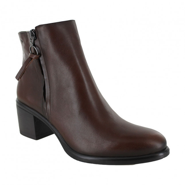 Boots zip cuir femme DORKING  Lexi 8606