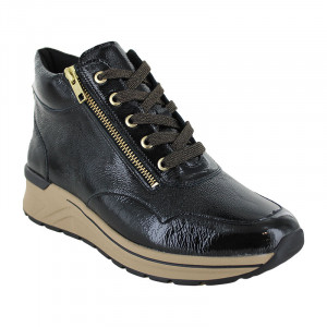 Chaussures pieds larges pour femmes CHUT SOISSON noir