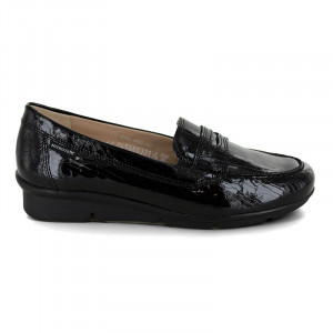Chaussures Mocassins Pesaro Mocassins noir style d\u00e9contract\u00e9 