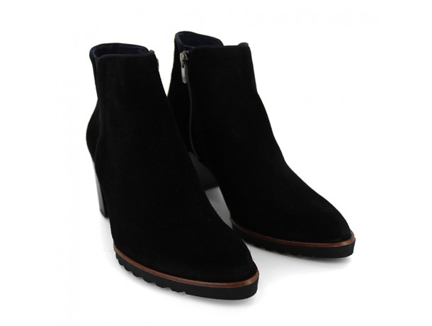 Boots zip cuir femme DORKING Thais 7224