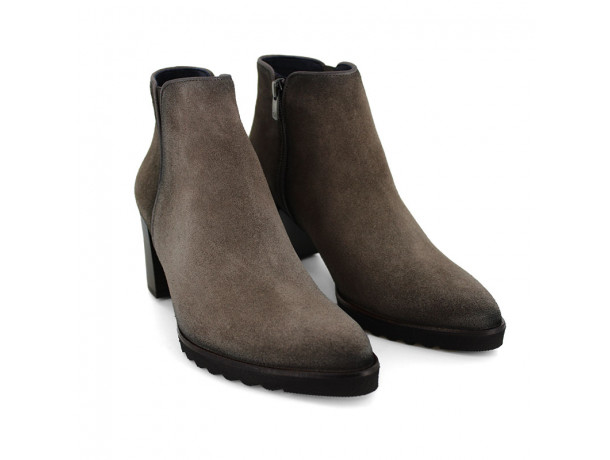 Boots zip cuir femme DORKING Thais 7224