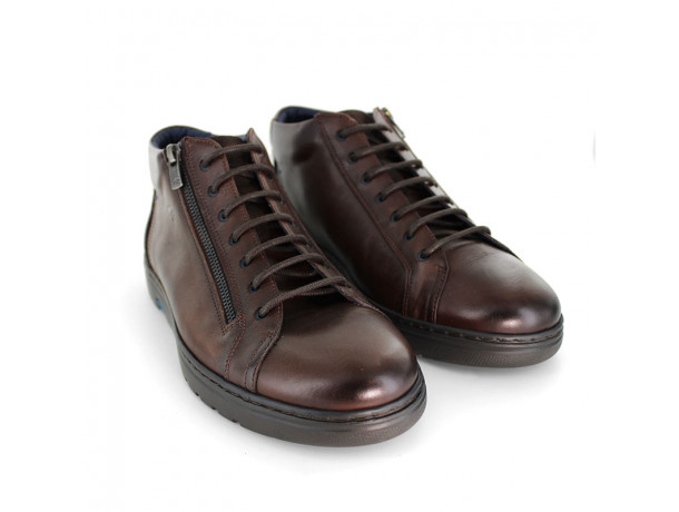 basket haute marron homme Fluchos Atlas 0915 basket haute marron homme Fluchos Atlas 0915