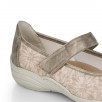 Ballerines Velcro pieds sensibles femme REMONTE R7627