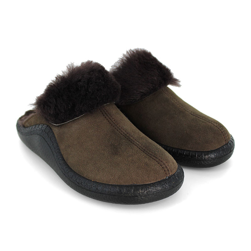 chaussons mules fourres femme romika wetland