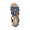 Sandales brides élastiques femme RIEKER Morelia V1206