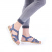 Sandales brides élastiques femme RIEKER Morelia V1206