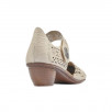 ballerines velcro confortables rieker Massa 43753