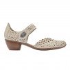 ballerines velcro confortables rieker Massa 43753