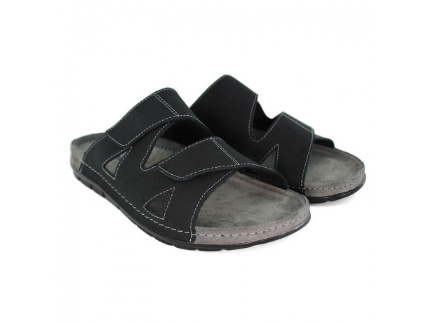 Mules velcro Homme en cuir Rohde N°5914