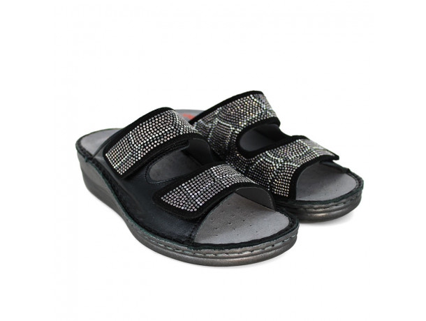 Mules Velcro confortables femme PODOLINE Matrice