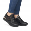 Baskets noires femme REMONTE D2413