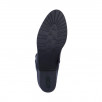 bottines femme  noires confortables REMONTE D6882